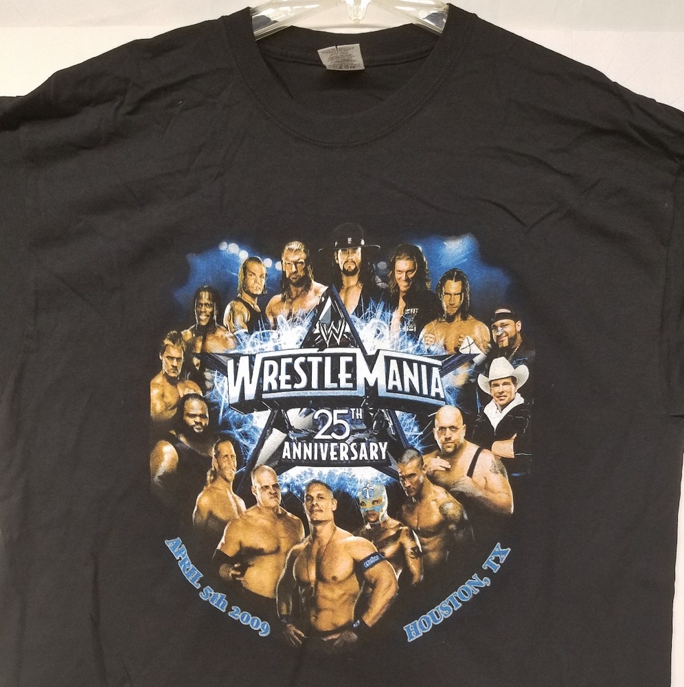Wrestlemania 25th Anniversary 2009 Shirt